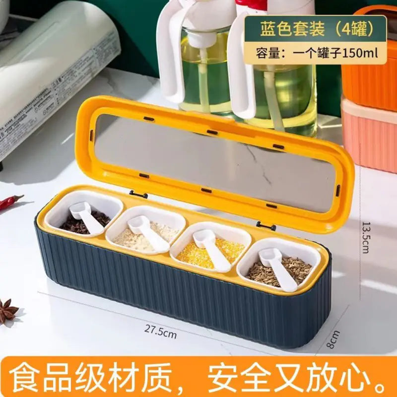 Thickened Spice Jar Set - Multifunctional Storage Box