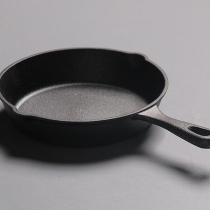 Set of 3 Cast Iron Nonstick Skillet & Griddle Cooking Pans (Pre-Seasoned)