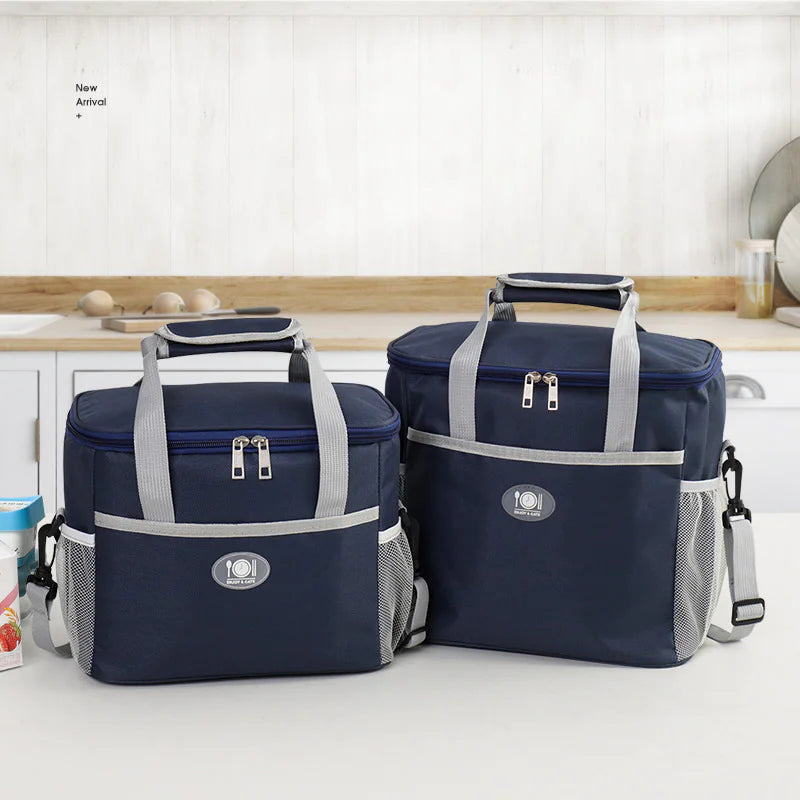 Thickened Waterproof Lunch Bag – Insulated, Leak-Proof, Reusable Lunch Tote for Work, School & Travel