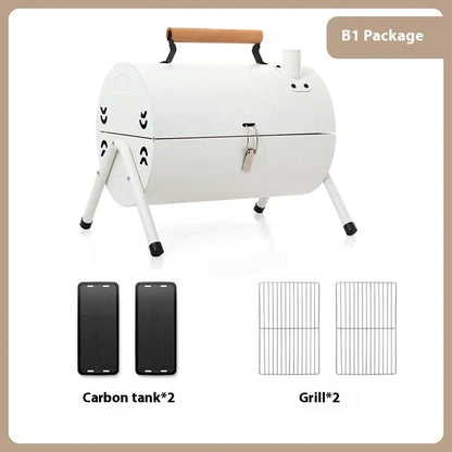 Portable Grill for Frying and Baking