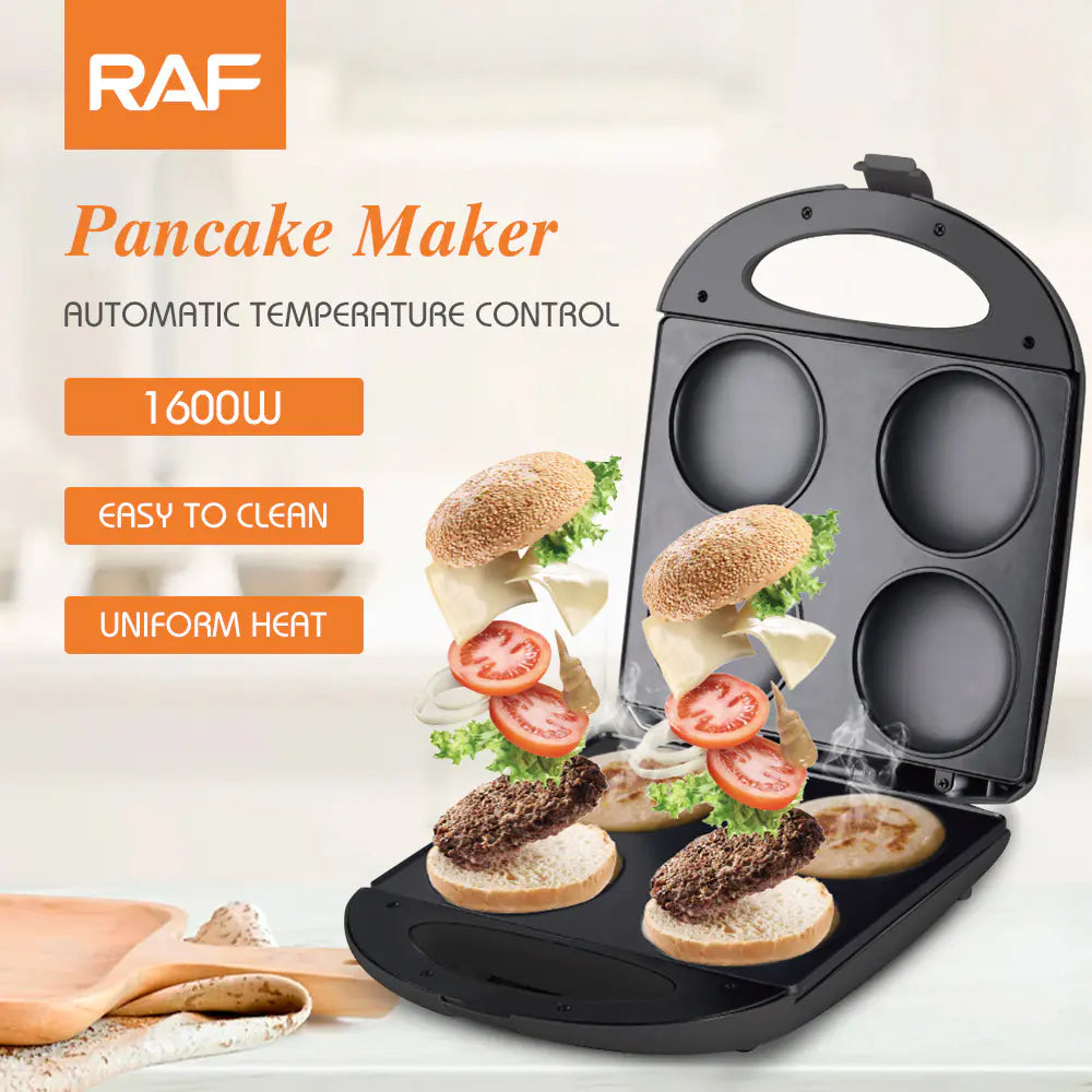 European Standard Breakfast Sandwich Maker – Panini & Toast Press Appliance