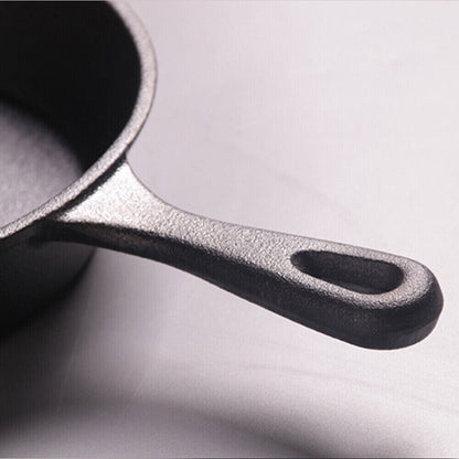 Set of 3 Cast Iron Nonstick Skillet & Griddle Cooking Pans (Pre-Seasoned)