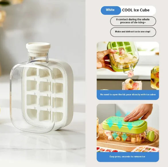 Instant Ice Maker & Cooling Cup with Straw