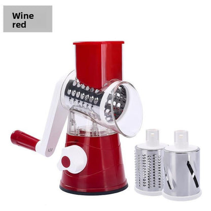 Multifunctional Hand-Crank Vegetable Cutter ? Manual Veggie Slicer & Chopper