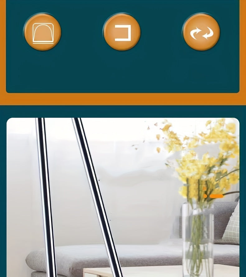 1set, Household Broom And Dustpan Set, Long Handle Floor Cleaning Broom Dustpan Set, Rotatable Broom And Dustpan With Comb Tooth, To Remove Dust And Garbage, For Home, Kitchen, Room, Office, Cleaning Supplies, Cleaning Tool,