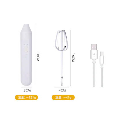 Electric Hand Mixer for Cake and Coffee Frothing