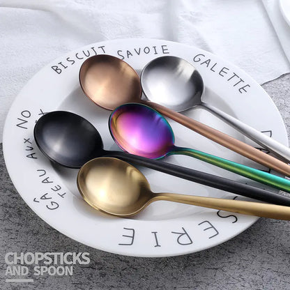 304 Stainless Steel Steak Knife and Fork Set (4 Pieces)