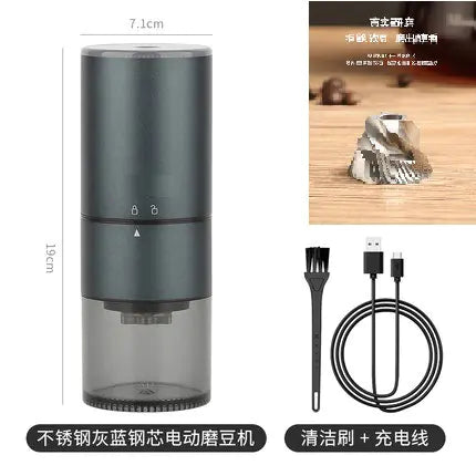 Electric Coffee Grinder for Home and Travel Use