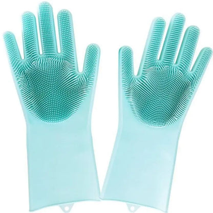 Silicone Cleaning & Dishwashing Gloves