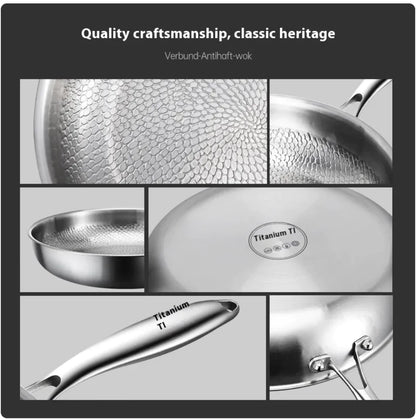 Pure Titanium Nonstick Frying Pan