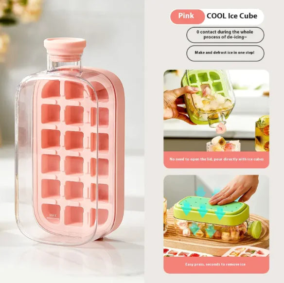 Instant Ice Maker & Cooling Cup with Straw