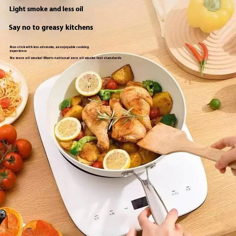 Pebble Ceramic Non-Stick Stir Fry Pan 28cm