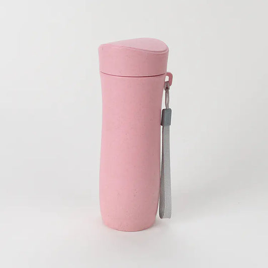 Wheat Straw Travel Mug - Student Gift with Logo Print