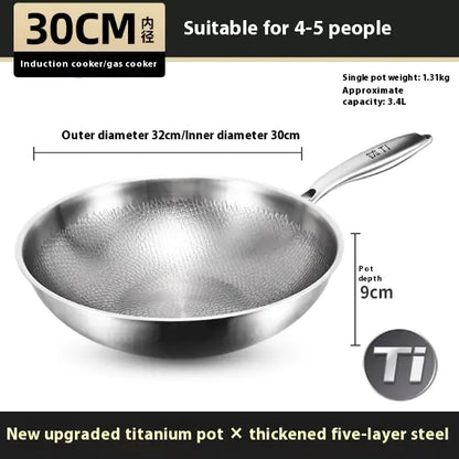 Pure Titanium Nonstick Frying Pan