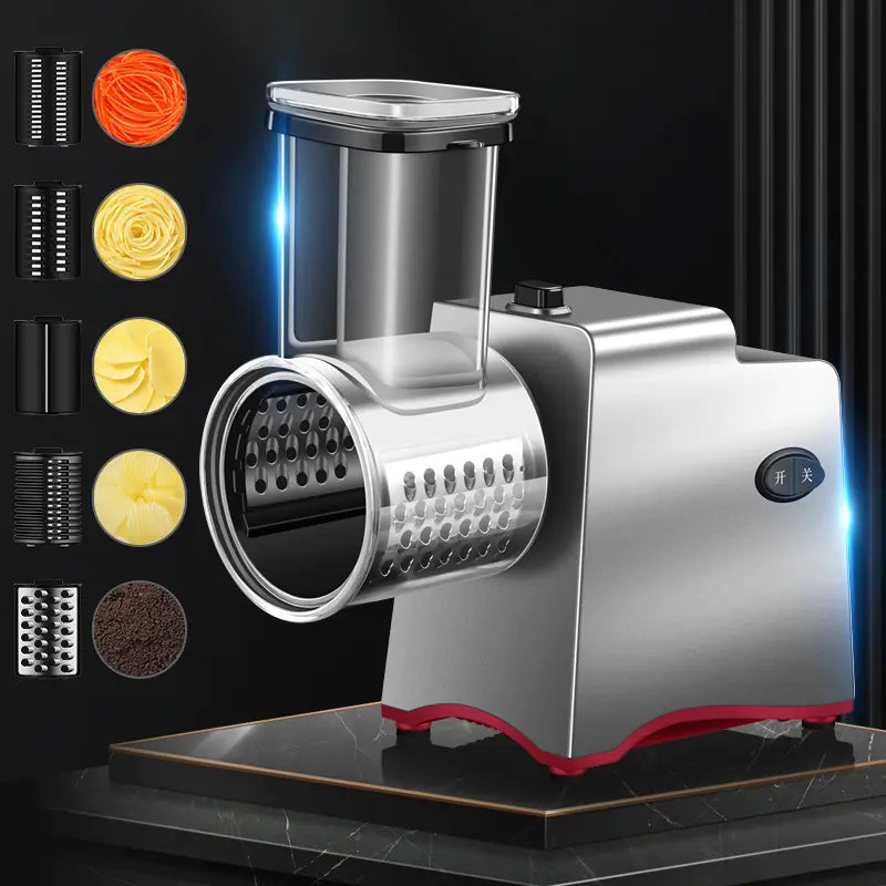 Electric Vegetable Cutter with Large Drum