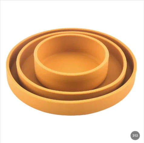 Baby Silicone Feeding Plate