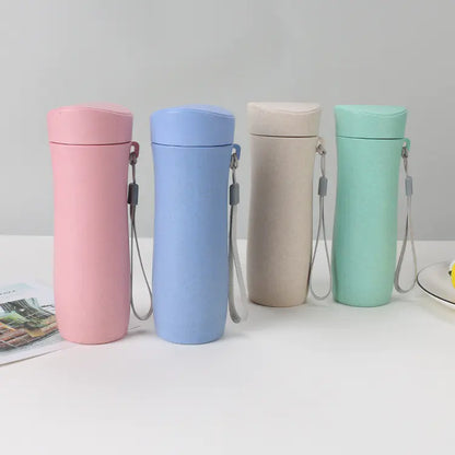 Wheat Straw Travel Mug - Student Gift with Logo Print