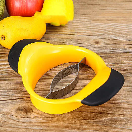 Frosted Handle Mango Dicer, Peeler, and Meat Tool