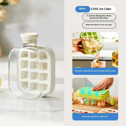 Instant Ice Maker & Cooling Cup with Straw