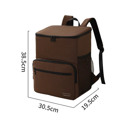 Deluxe Insulated Double Shoulder Lunch Bag