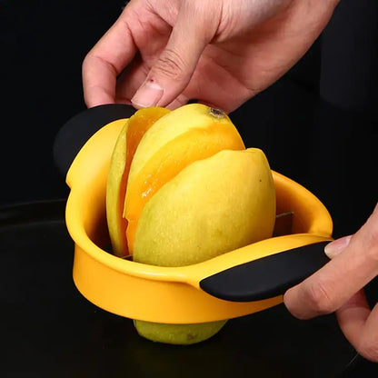 Frosted Handle Mango Dicer, Peeler, and Meat Tool