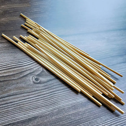 100pcs Eco-Friendly Wheat Straws - Biodegradable