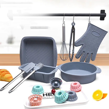 High-Temperature Resistant Silicone Baking Tool Set