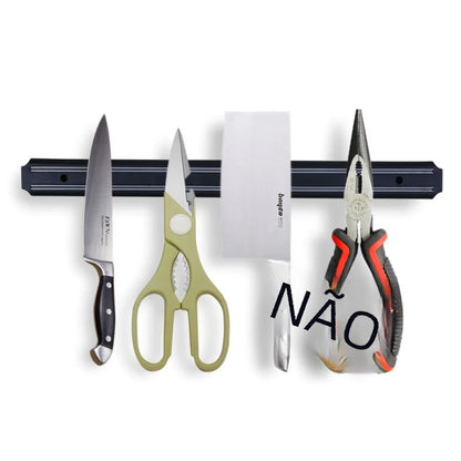 Magnetic Knife Rack Wall-Mounted Kitchen Organizer