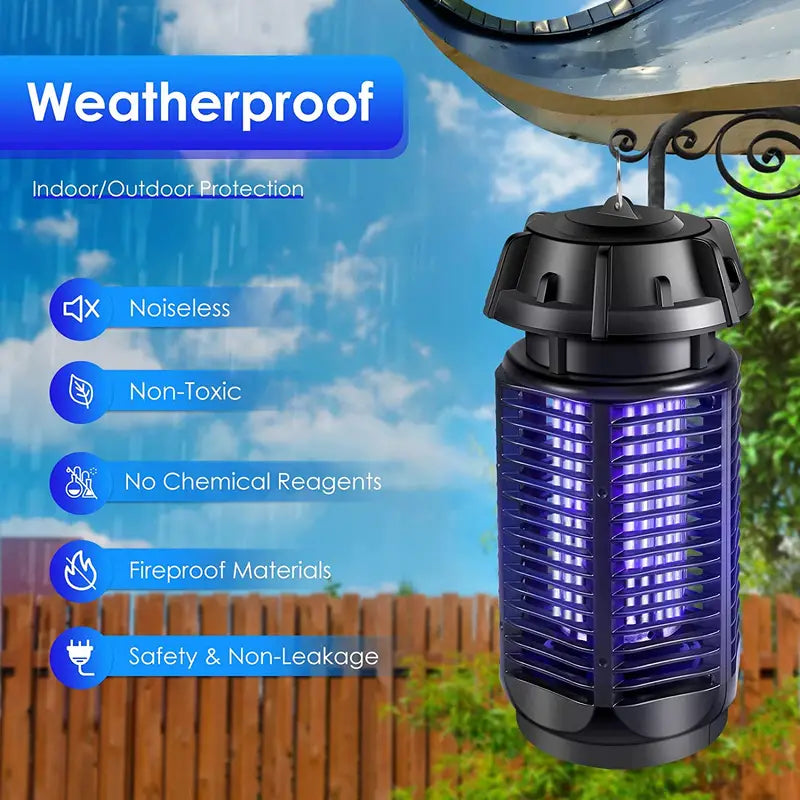 Electric Mosquito Killer Lamp with 20W UV Light, 860ft²