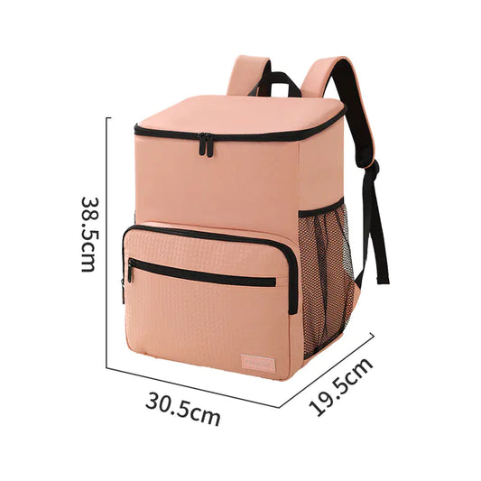 Deluxe Insulated Double Shoulder Lunch Bag