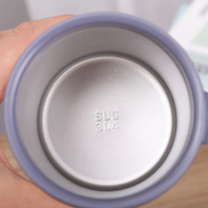 Insulated Stainless Steel Coffee Mug with Handle (11.5oz)