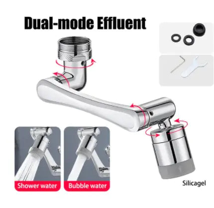1080° Rotating Splash-Proof Faucet Adapter