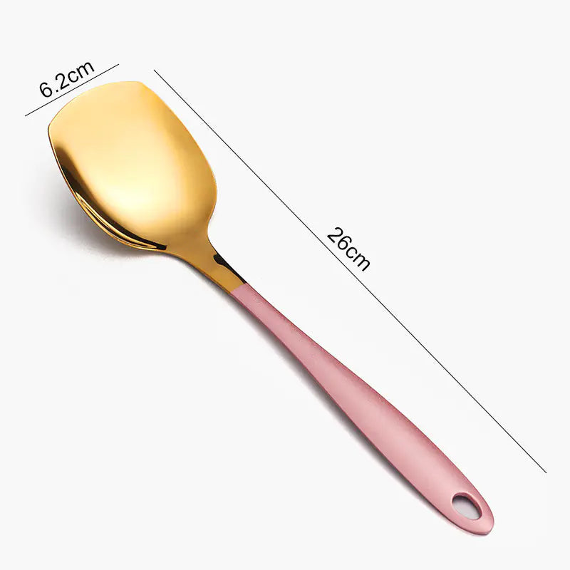 Large Long Handle Spoon for Household Use