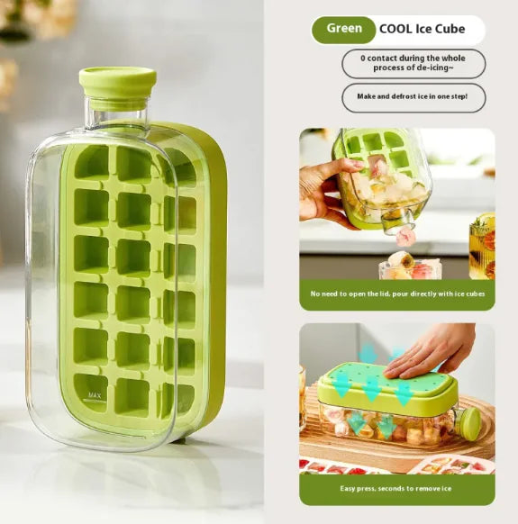 Instant Ice Maker & Cooling Cup with Straw