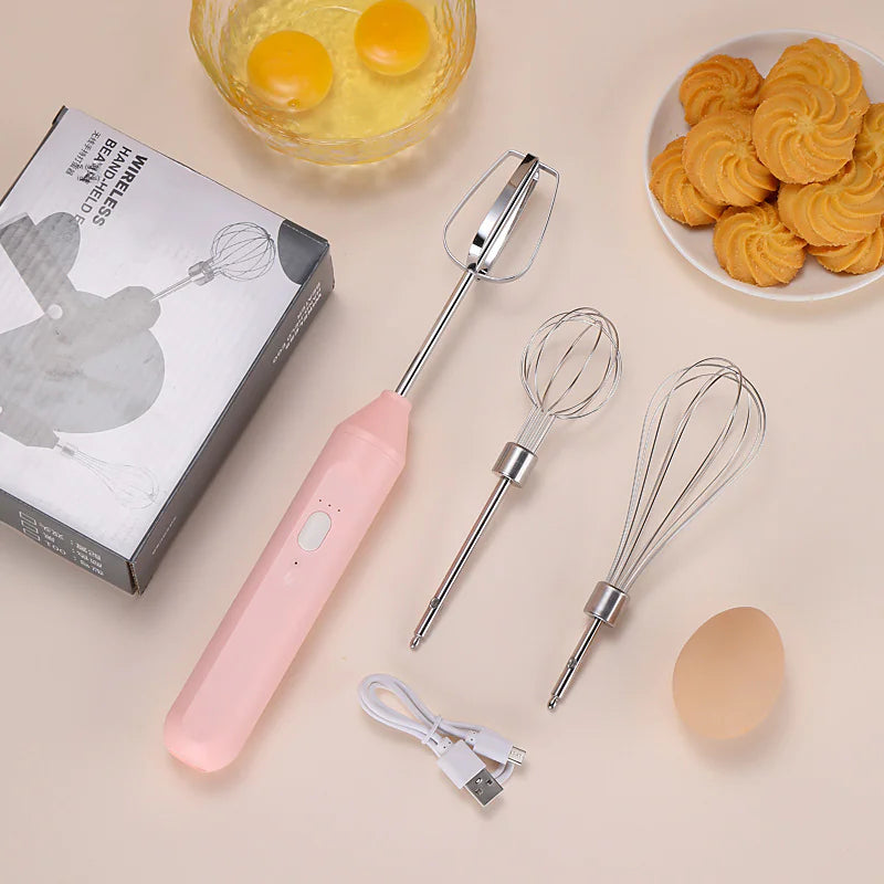 Electric Hand Mixer for Cake and Coffee Frothing