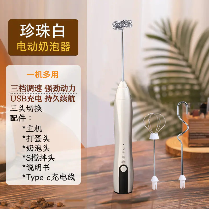Electric Whisk for Cream and Coffee Frothing Machine