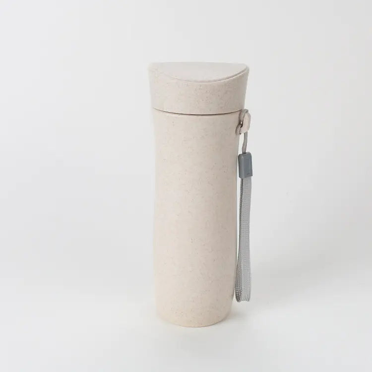 Wheat Straw Travel Mug - Student Gift with Logo Print