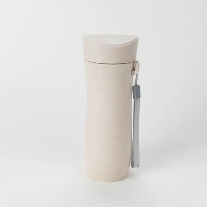 Wheat Straw Travel Mug - Student Gift with Logo Print