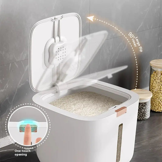 Sealed Rice Storage Container - Insect-Proof, Moisture-Proof, Food Grade