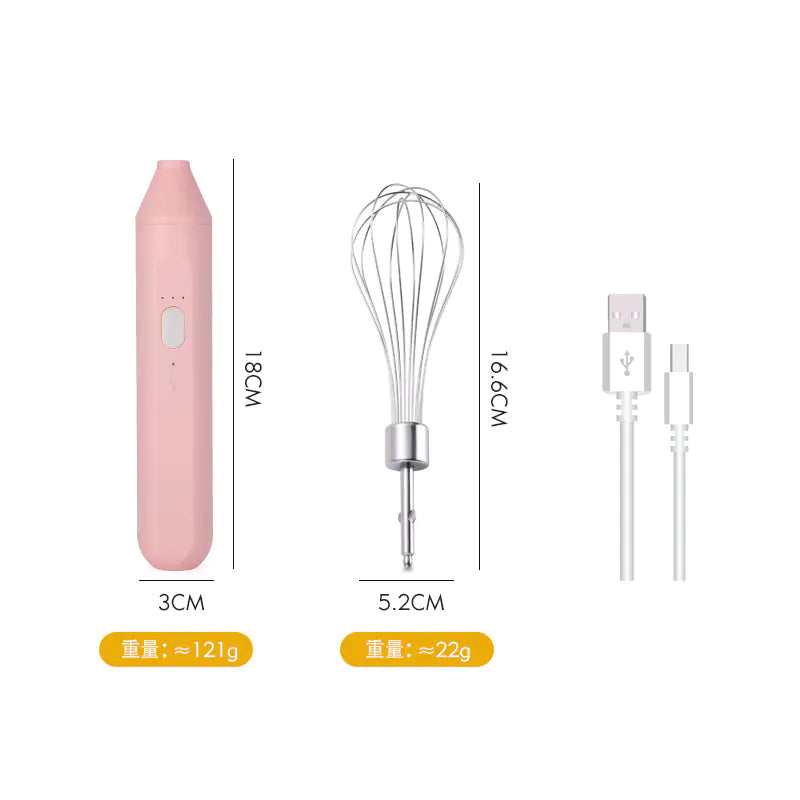 Electric Hand Mixer for Cake and Coffee Frothing
