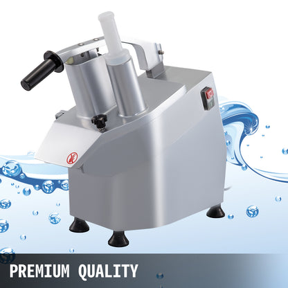 VEVOR Electric Vegetable Cutter – Multifunction Slicer, Chopper, Shredder & Grinder