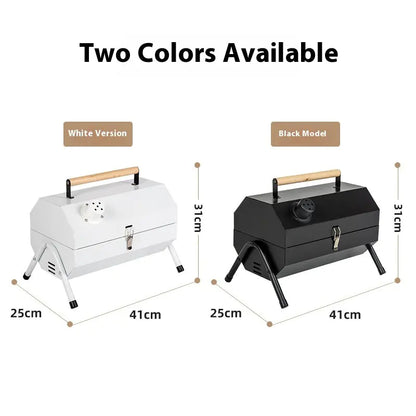 Portable Grill for Frying and Baking