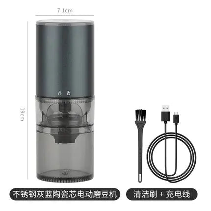 Electric Coffee Grinder for Home and Travel Use