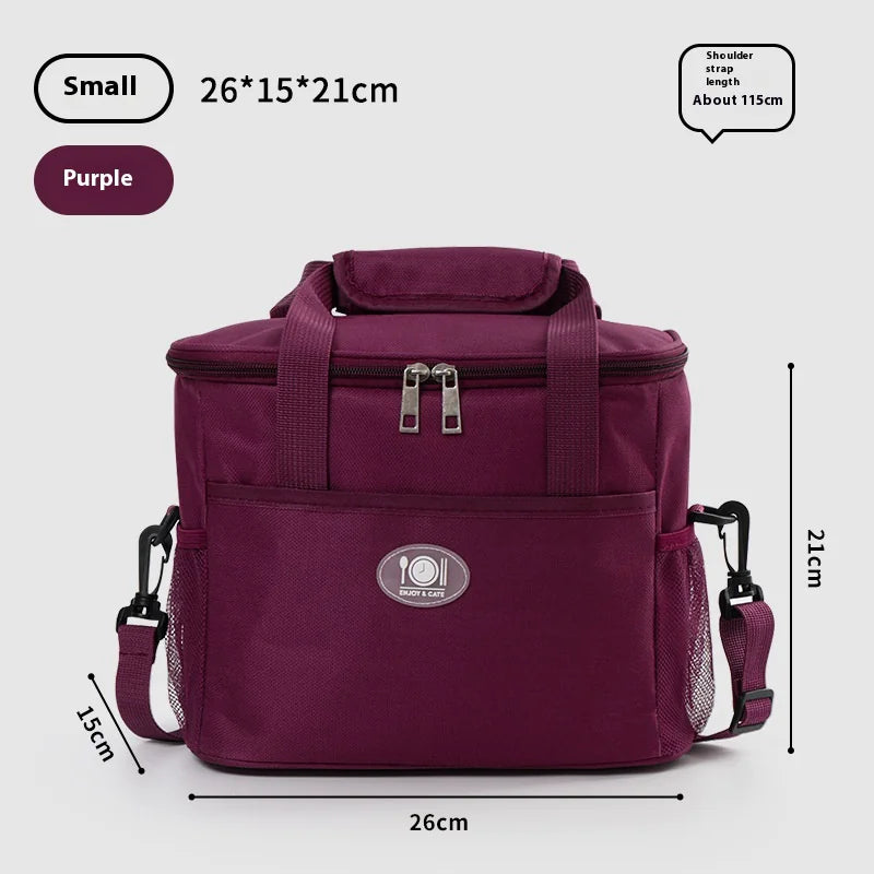 Thickened Waterproof Lunch Bag – Insulated, Leak-Proof, Reusable Lunch Tote for Work, School & Travel