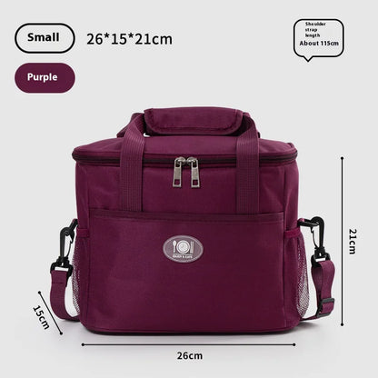 Thickened Waterproof Lunch Bag – Insulated, Leak-Proof, Reusable Lunch Tote for Work, School & Travel