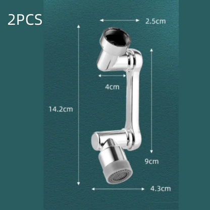 1080° Rotating Splash-Proof Faucet Adapter